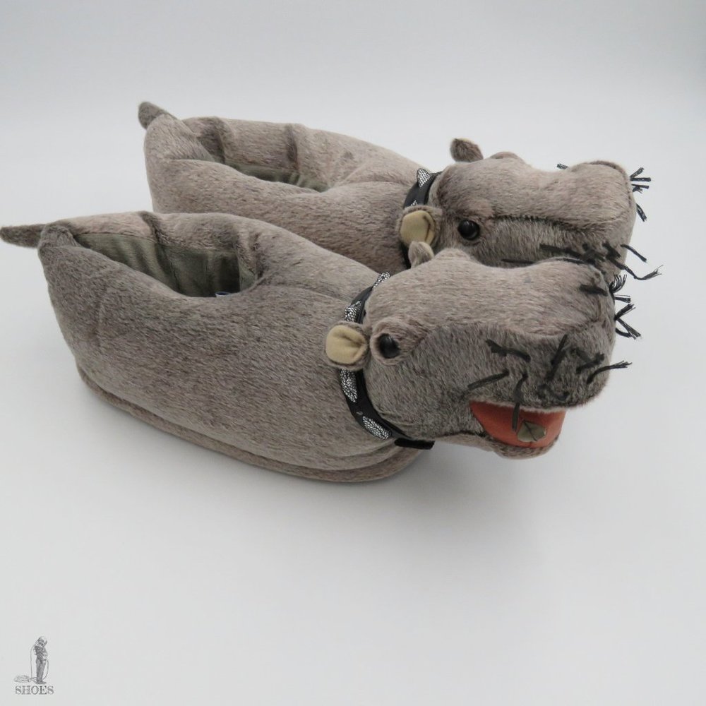 CBS Studios - NCIS Bert the Farting Hippo Slippers - Picture 4 of 15